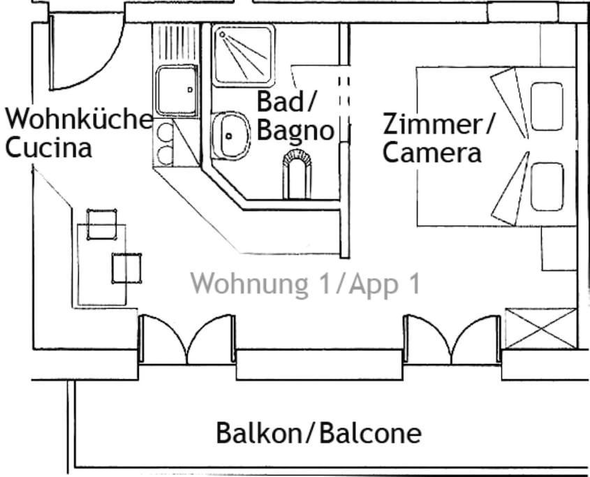 Oberkapillhof Villa Meltina Szoba fotó